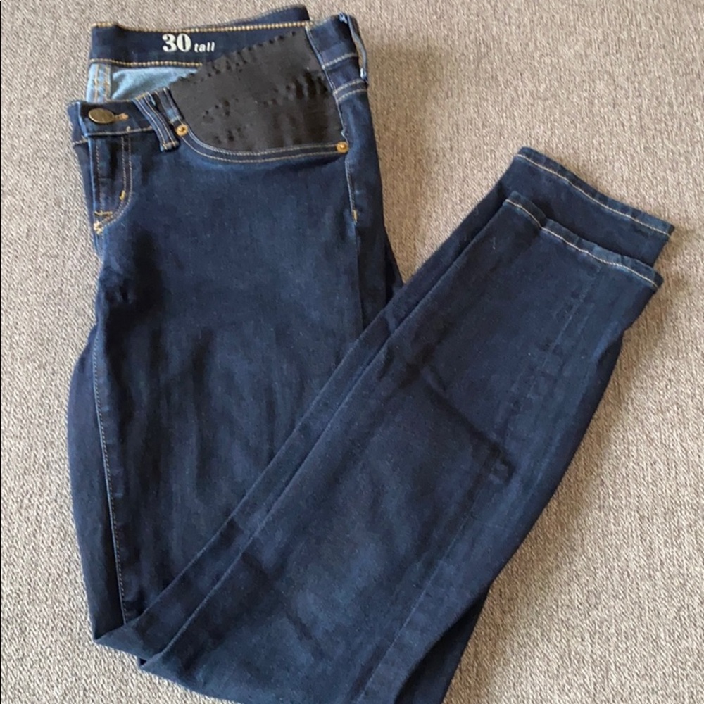J Crew Maternity Toothpick Jean 30 Tall